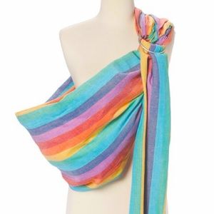 Hip Baby Wrap Ring Sling in Rainbow 🌈